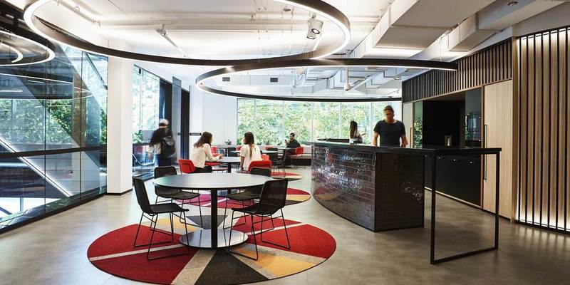 Medium sydney campus student kitchen