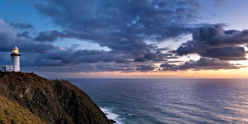 Medium cape byron lighthouse